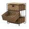 Household Essentials 3-Drawer Wicker Storage Unit